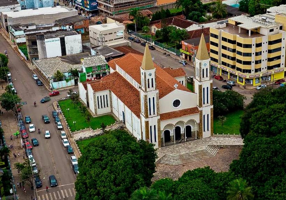 Vista aérea do bairro Auxiliadora, em Porto Alegre